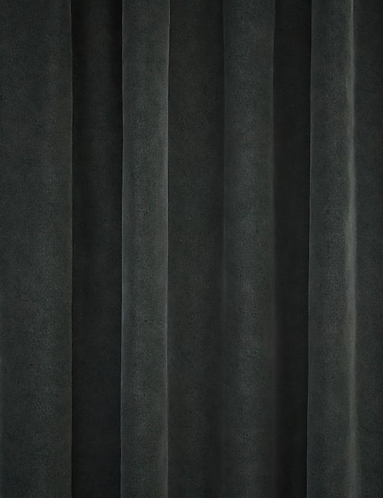 Velvet Eyelet Curtains