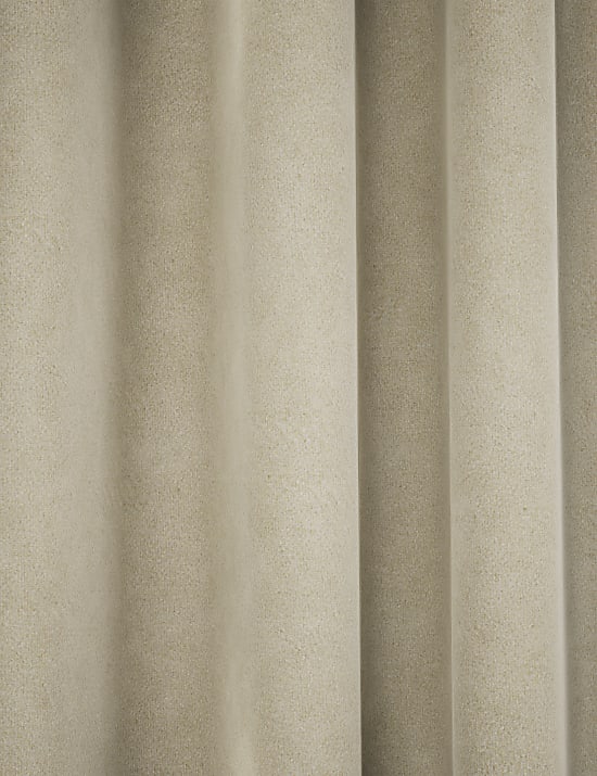 Velvet Eyelet Curtains
