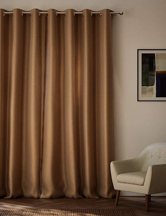 Velvet Eyelet Curtains