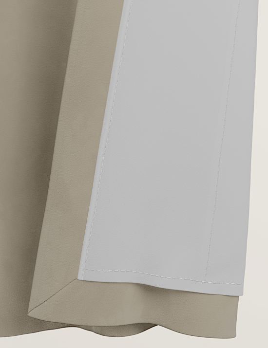 Cortinas ultrat&eacute;rmicas con ojales de terciopelo