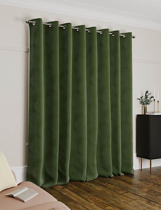 Velvet Eyelet Ultra Thermal Curtains