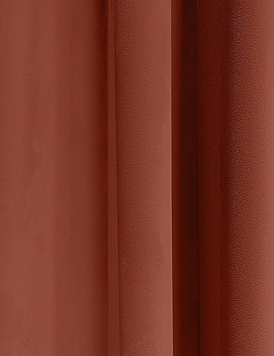 Cortinas ultratérmicas con ojales de terciopelo