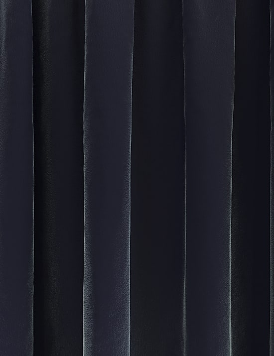 Velvet Pencil Pleat Ultra Thermal Curtains