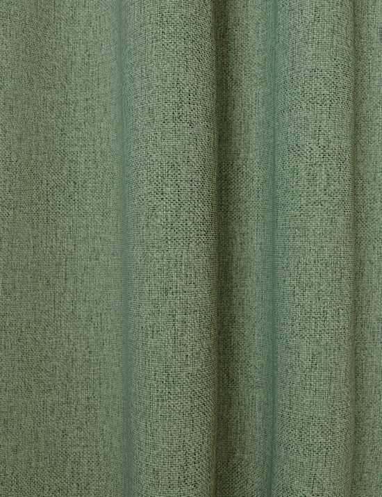 Brushed Pencil Pleat Blackout Thermal Curtains
