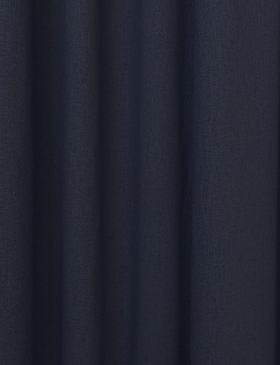 Brushed Pencil Pleat Blackout Thermal Curtains