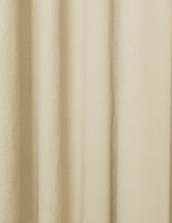 Tirai Lipit Termal Halus Pemblokir Cahaya