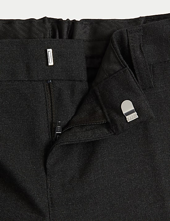 Pantalones escolares slim con largo adicional para chicos (2-18 años)