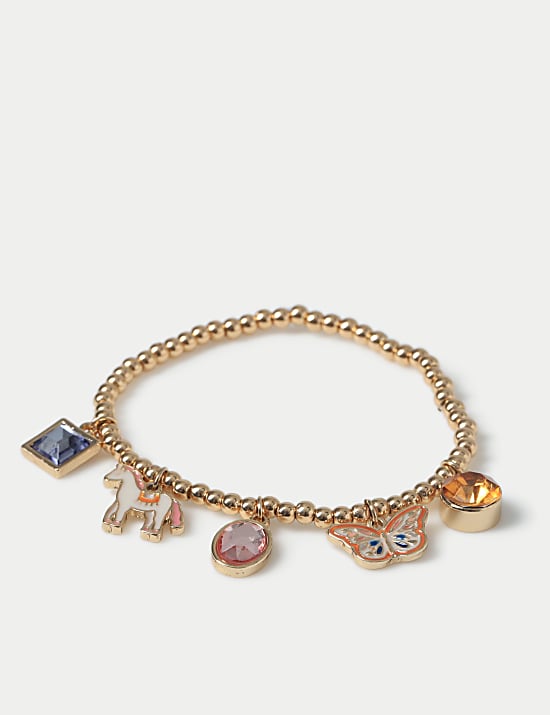 Gold Charm Bracelet