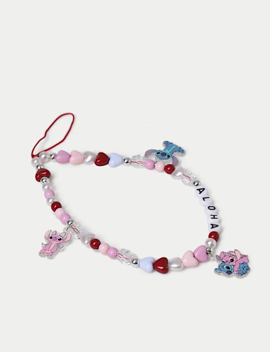 Perlenarmband mit Lilo- und Stitch-Anhängern