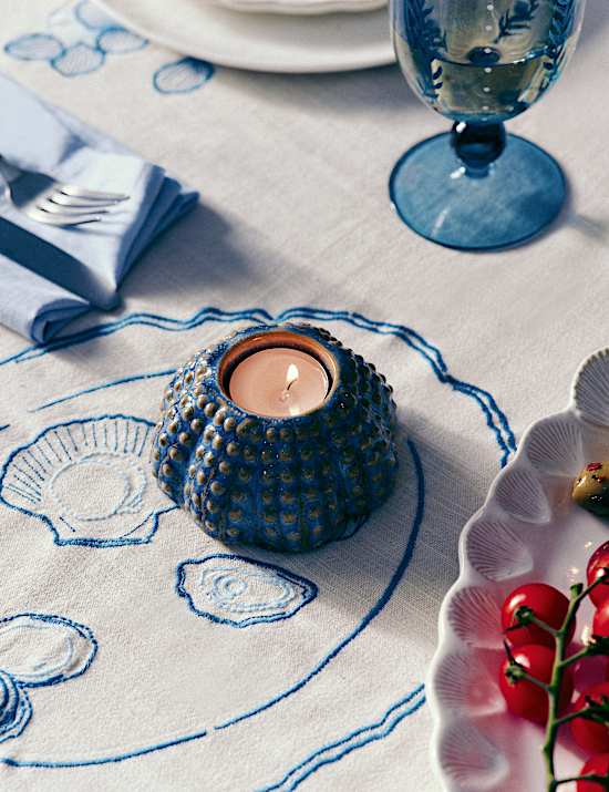 Coastal Shell Tealight Holder