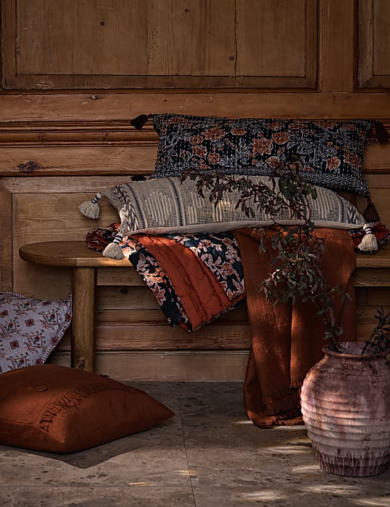 Grote vaas met structuur