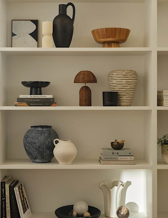 Large Textured Urn Vase