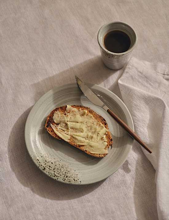 Textured Spin Dinner Plate