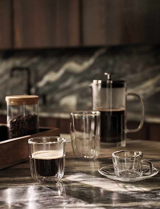 Handleless Medium Glass Mug