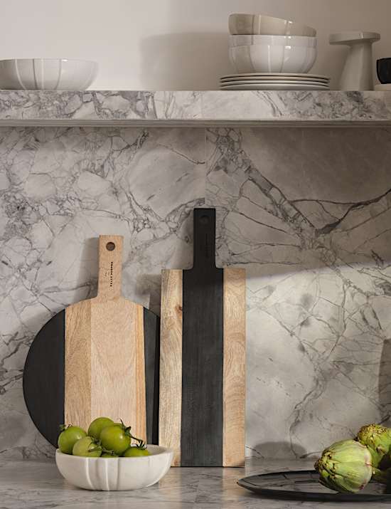 Marble Textured Pinch Pots & Tray