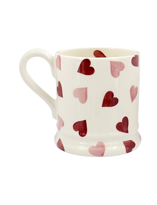 Mug &agrave; motif coeurs roses avec texte &laquo; Mummy &raquo;