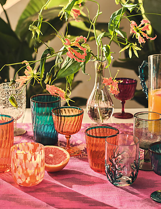 4er-Set Picknick-Weingläser „Global Artisan“