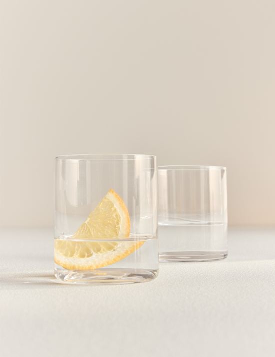 Set of 4 Straight Sided Tumblers