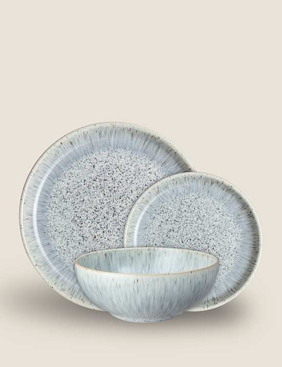 12 Piece Halo Speckle Dinner Set