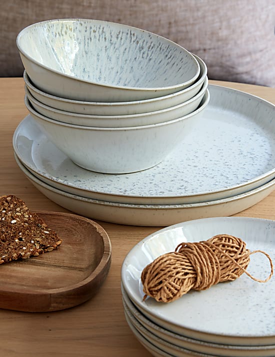 12 Piece Kiln Dinner Set