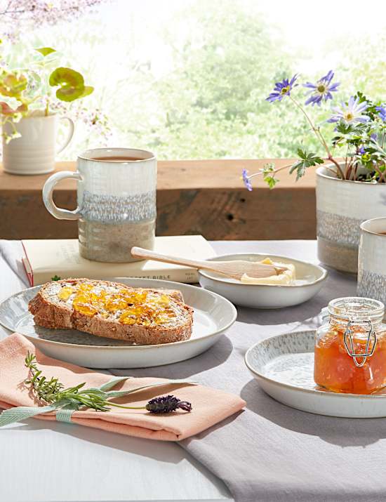 12 Piece Kiln Dinner Set