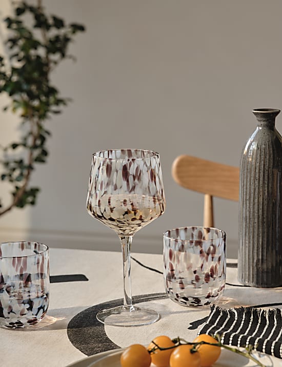 Ensemble huilier et vinaigrier à motif côtelé