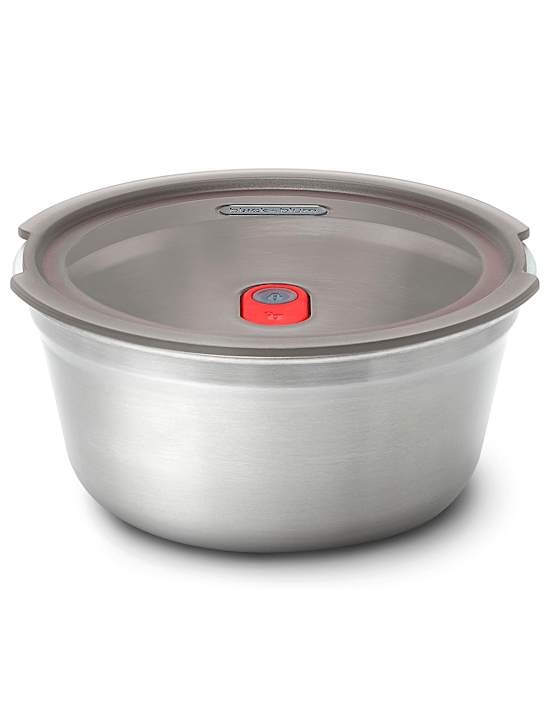 Gro&szlig;e R&uuml;hrsch&uuml;ssel aus Edelstahl