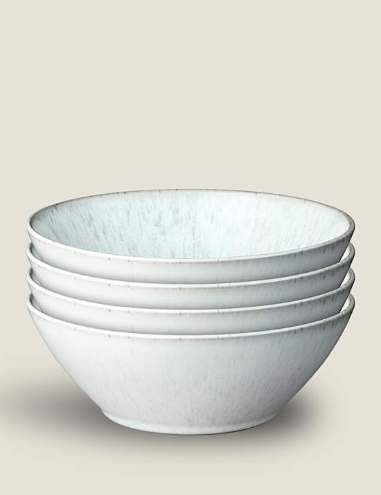 Sada 4 ks misek na cere&aacute;lie Kiln v zelen&eacute; barvě