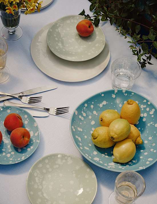 Set of 4 Splatter Side Plates