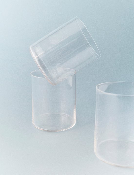 Set of 4 Straight Sided Tumblers
