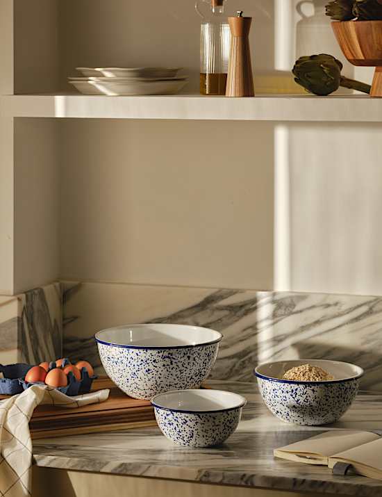 Enamel 20cm Mixing Bowl