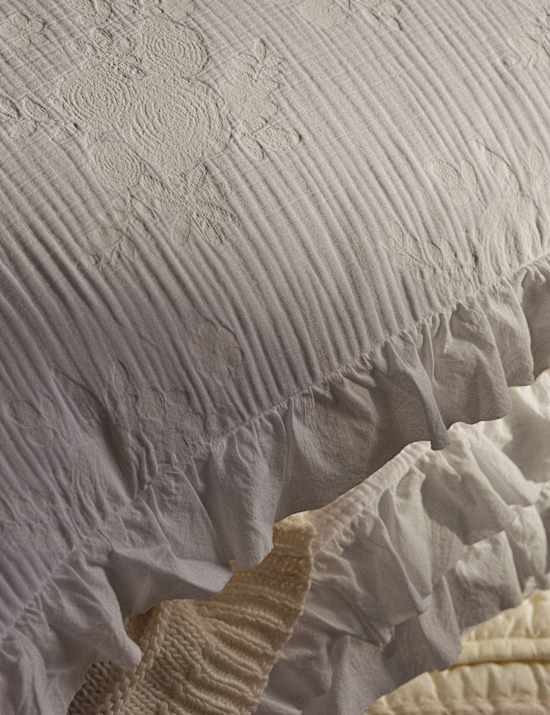Juegos de s&aacute;banas 100 % algod&oacute;n con estampado floral de jacquard
