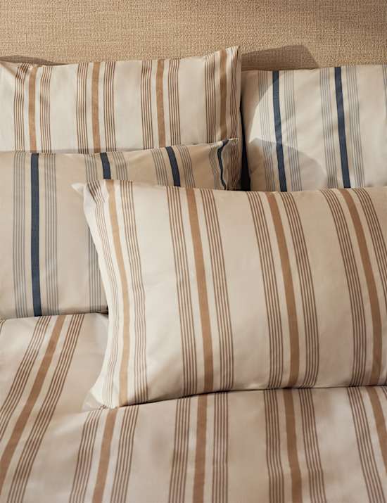 Pure Cotton Striped Bedding Set