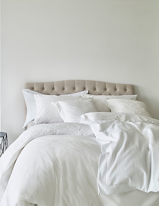 Pure Cotton Striped Waffle Bedding Set