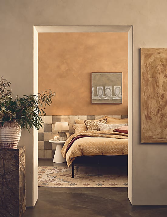 Sierra Pure Cotton Embroidered Bedding Set