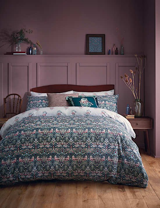 Pure Cotton Sateen Bird Bedding Set