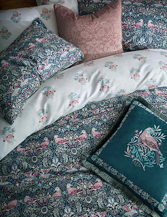 Pure Cotton Sateen Bird Bedding Set