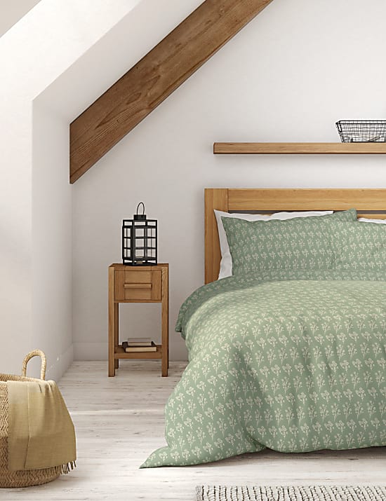 2pk Cotton Blend Floral Bedding Sets