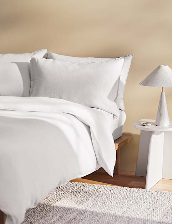 Beddengoedset van zuiver linnen