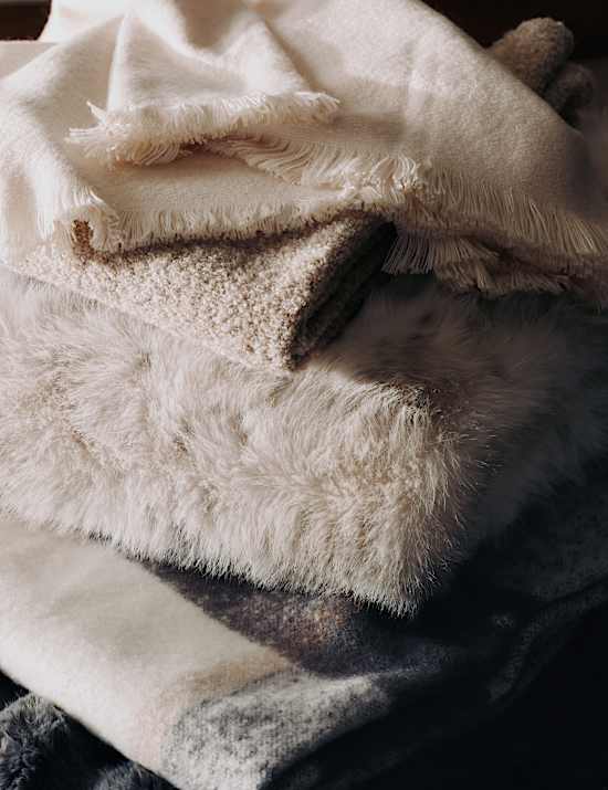 Ribbed Chunky Adult Throw