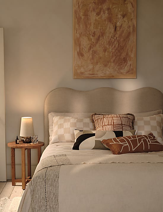 Chenille Striped Cushion