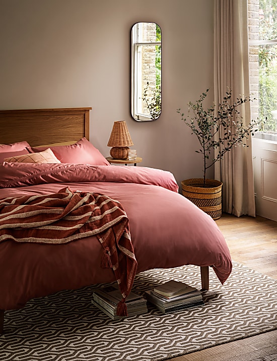 Pure Cotton Striped Lightweight Throw