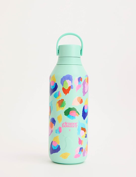 Leopard Print Insulated Water Bottle