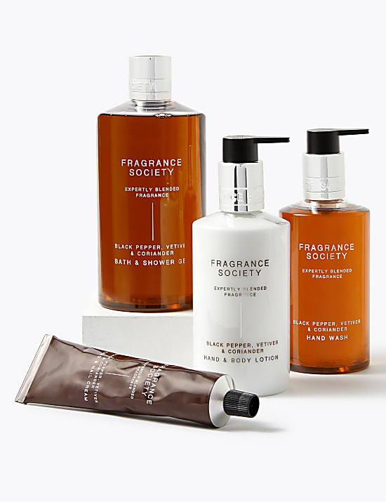 Λοσιόν χεριών-σώματος Black Pepper, Vetiver & Coriander 265ml