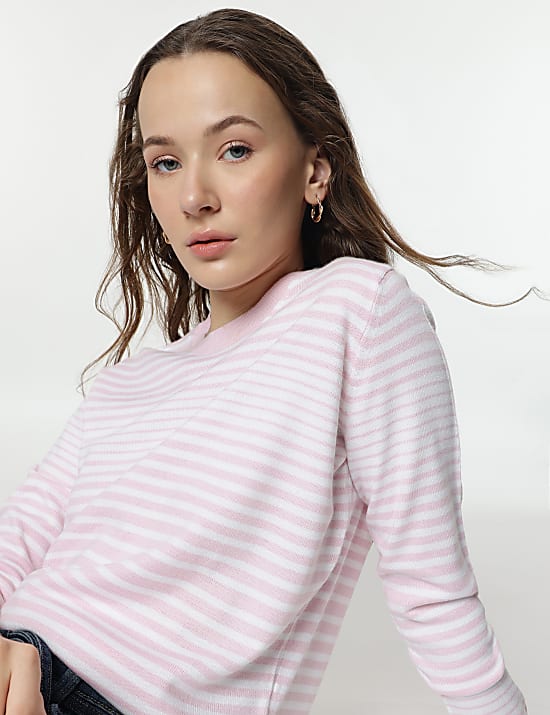 Pure Acrylic Stripes Jumper