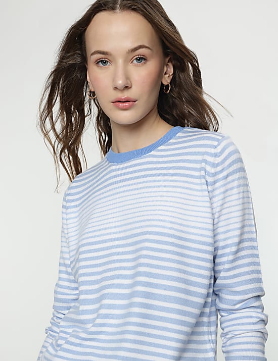 Pure Acrylic Stripes Jumper