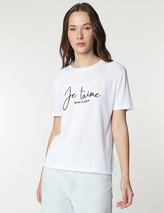Marks and spencer ladies t shirts discount
