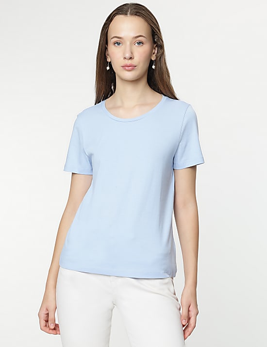 Pure Cotton Short Sleeves T-Shirt