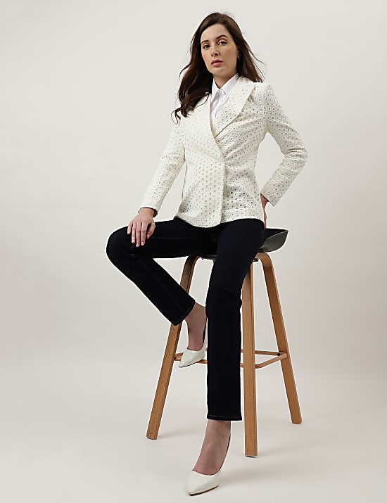 Regular Fit Plain Blazer