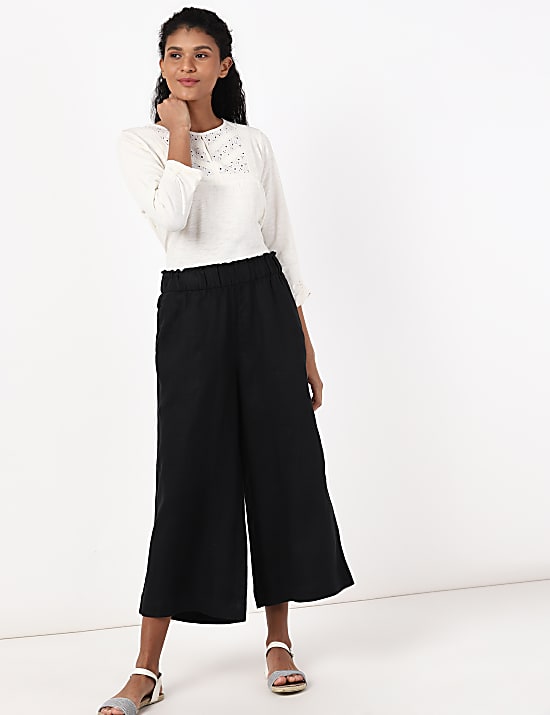 IFG Only 100% Linen WL Crop